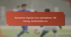 Beniamino Vignola: Euro optrædener, VM bidrag, landsholdets arv